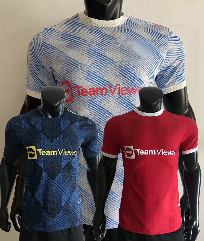 

Manchester Player version 2021 2022 soccer jerseys B.FERNANDES sancho MAGUIRE LINGARD CAVANI R.VARANE RASHFORD SHAW FRED football GREENWOOD, Black;yellow