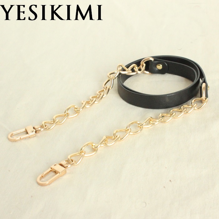 

Genuine Leather+ Chain Bag1.3*120CM Bag Accessories Replacement Handles