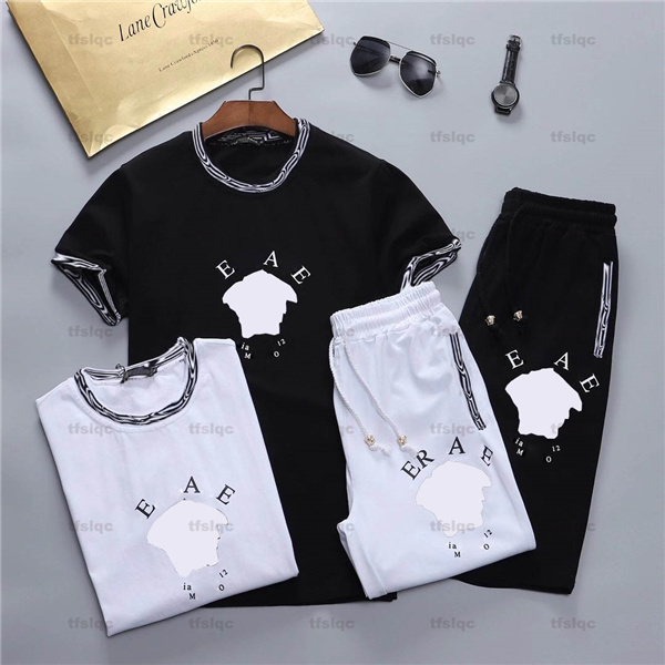 

Summer Mens Designer Tracksuits 2 styles Shirts Shorts Sets Hip Hop Sweatshirts size -3xl, Gray
