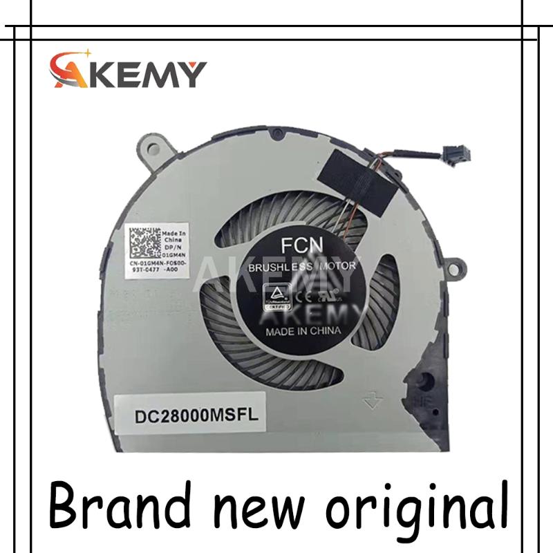 

Original CPU Cooling Fan For 01GM4N 1GM4N EG50040S1-CH40-S9A DC28000MSSL DFS5K12304363P-FL3A DC28000MSFL DC5V 0.5A Fans & Coolings