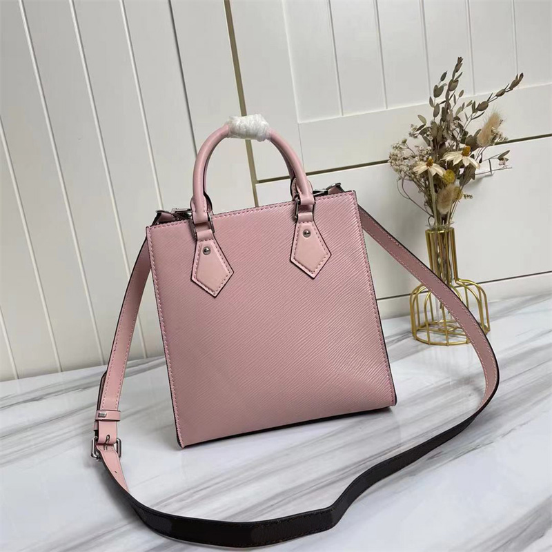 

Designer Handbags Cross body Totes Shoulder Bags Crossbody Wallet tote Luxury bag Genuine leather stripe Handbag High-end 2 colors With original box size 22 24 9 cm, Black