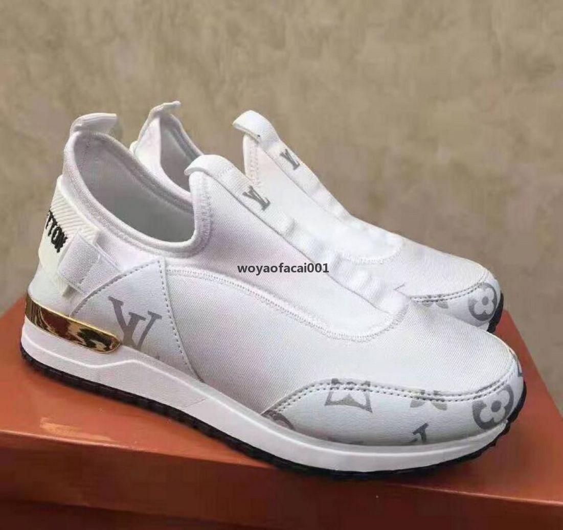 

01-M59 A LOUIS bag VITTON White Running L shoes Metallic Gold Silver Bullet Pink Mens trainer Women sports sneakers, Red;black