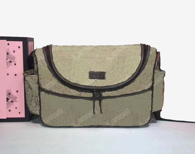 Sac à couches de maternité Mummy Designer Sacs Messenger Sacs à dos de poussette imperméable bébé Sac à dos