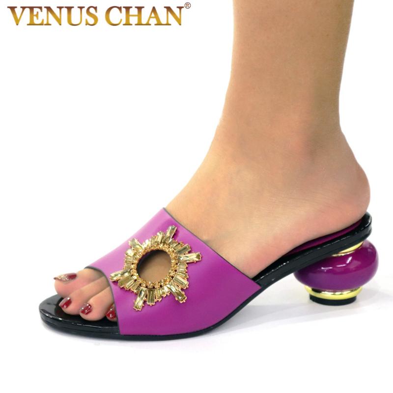 

Nigerian Party Pumps Designer Shoes Women Luxury 2021 Sandals Elegant Shoe For High Quality Dress, Black
