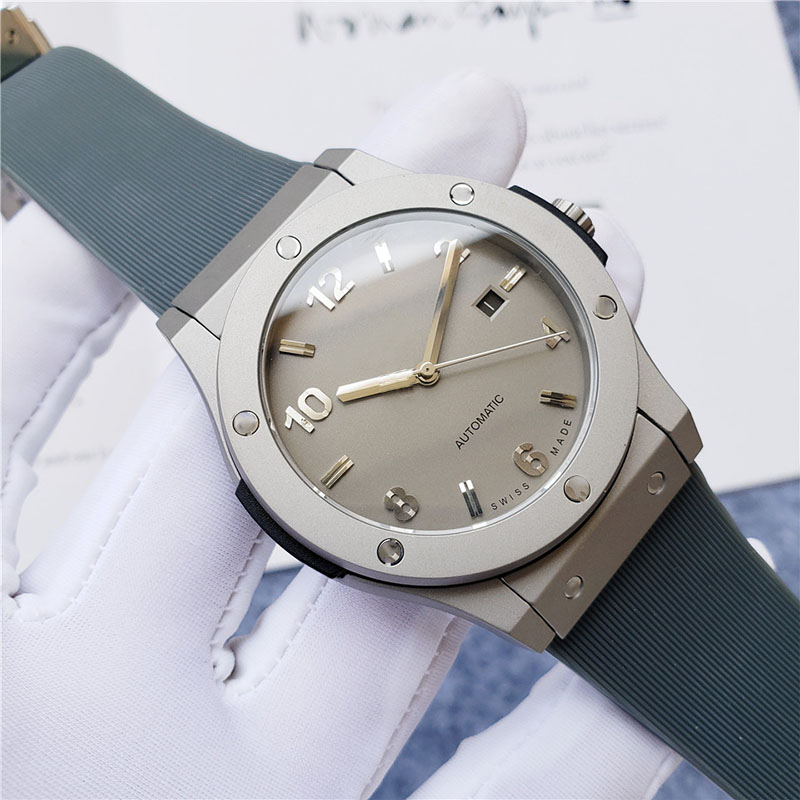 

Hot selling men's and women's luxury mechanical watch designer watch rubber strap waterproof design TOP AAA wristwatch watches, Box