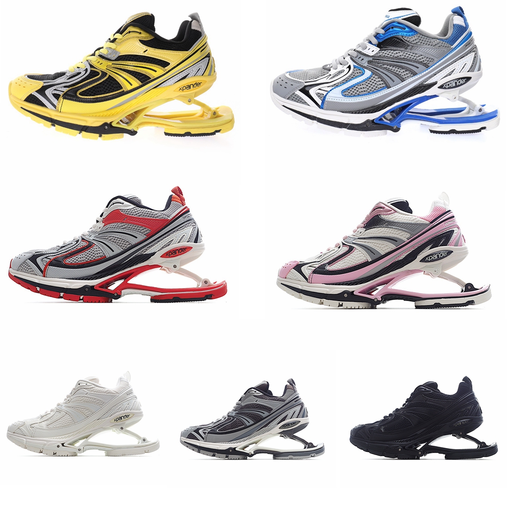 

Luxury Paris Outdoor Running Shoes Men Women X-Pander 6.0 Retro Slingshot Shoe White Black Yellow Red Pink Blue Suspension Sneakers, Customize