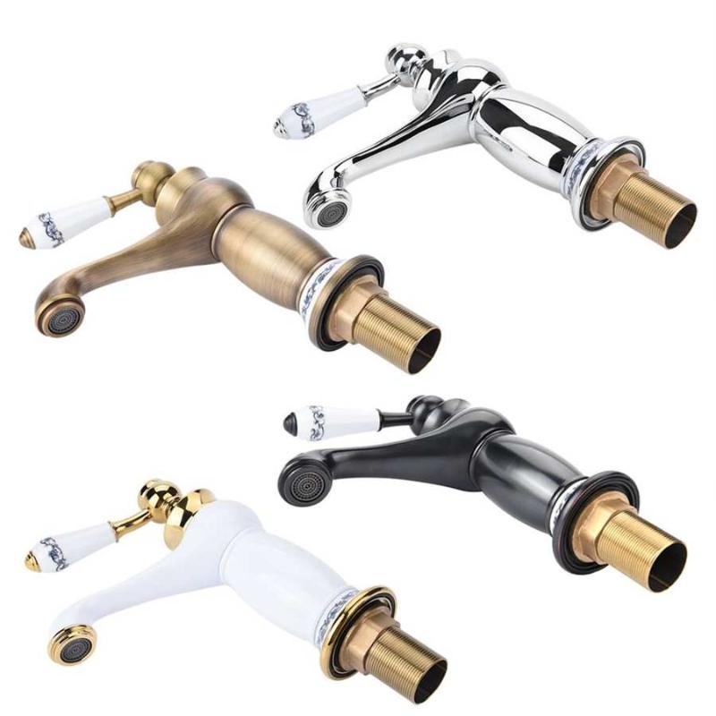 

Faucet Single Handle Mixer Tap Water Sink For Bathroom Faucets