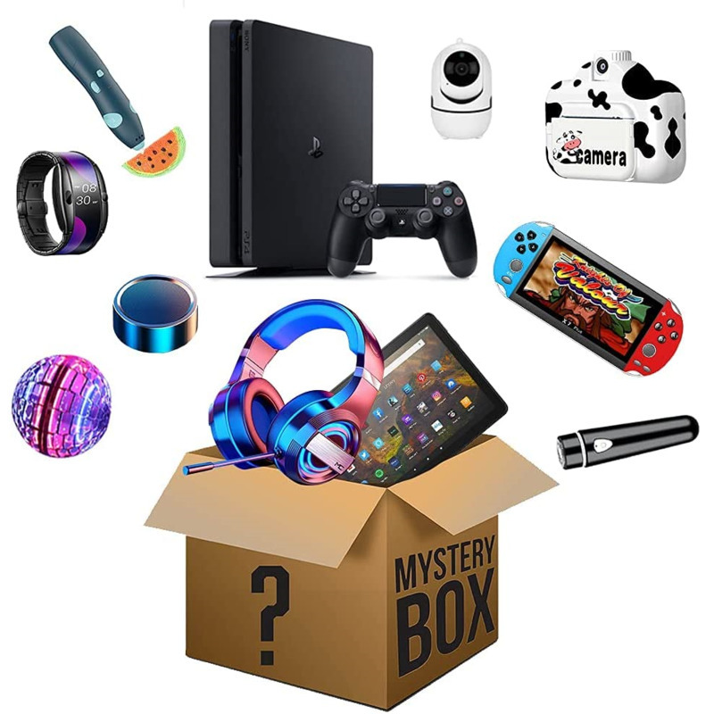 Lucky Boxes MysteryBlind Box, Blind Box Equipped with Various Electronic Products, You Will Likely Get: Phone Drone Smart Watch Bluetooth4352-image-719657879