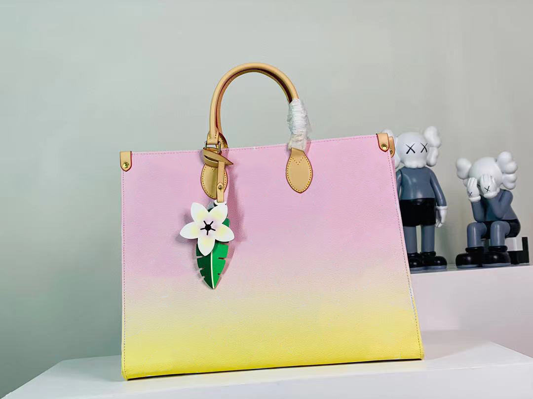 

2021 Original high quality Luxury designer handbag Onthego tote twist handbags messenger Shopping bag shoulder pockets Totes Cosmetic Bags free ship, 2 #m57640