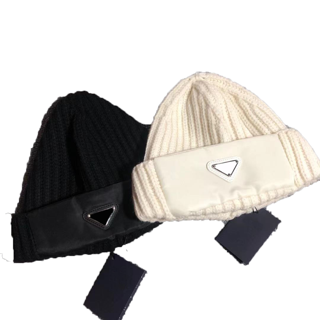 

2021 PR women and mens hat classic casual winter cap Couple models Adjustable length Recycled Nylon Huada Fashion all-match six color for men caps, White