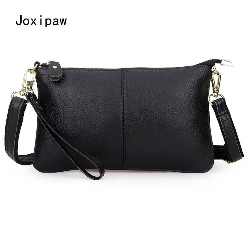 

Women Genuine Leather Day Clutches Candy Color Bags Women's Fashion Crossbody Small Clutch Evening