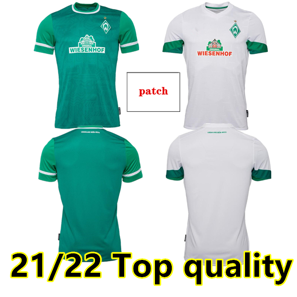 

21 22 Werder Bremen Soccer Jerseys FULLKRUG EGGESTEIN 2021 2022 OSAKO home away Football Shirt BITTENCOURT RASHICA KLAASSEN uniform, 21/22 home