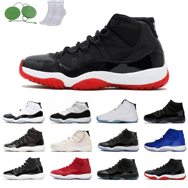 

11s fashion basketball shoes man PRM Heiress Midnight Navy blue 72-10 gym red space jam Platinum Tint Prom Night Legend Concord 45 23 Bred High Gamma 25th athletic, 25th anniversary