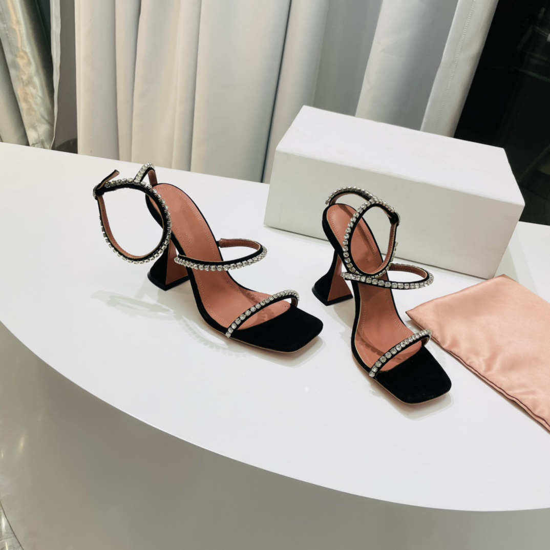 

High heels summer women's shoes with rhinestones stiletto sandals open toe, Silver