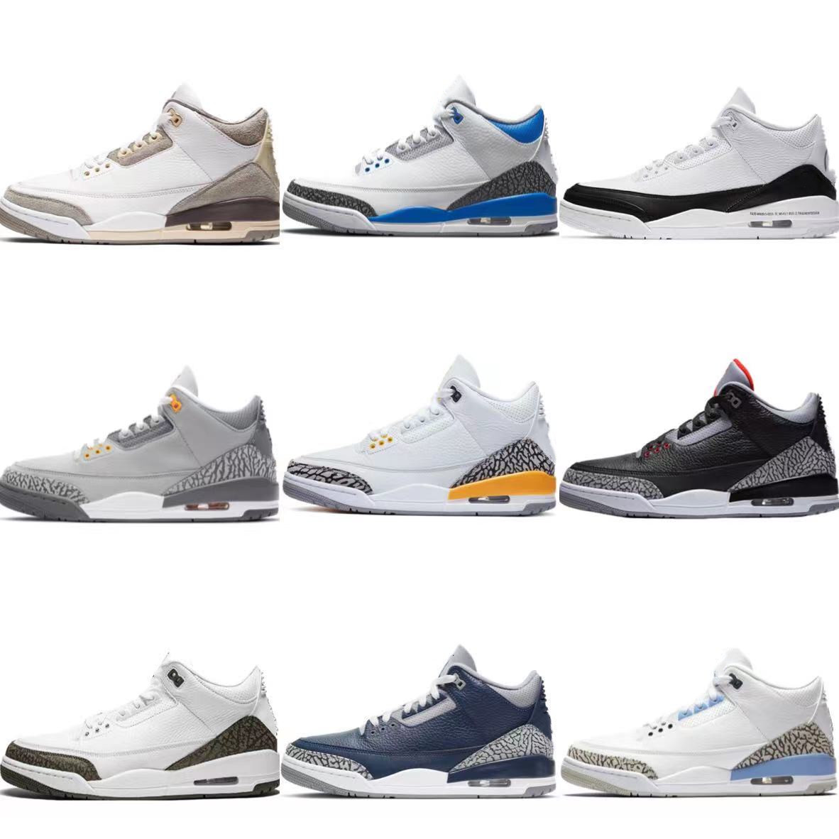 

basketball shoes men jumpman 3s athletic midnight navy da3595-100