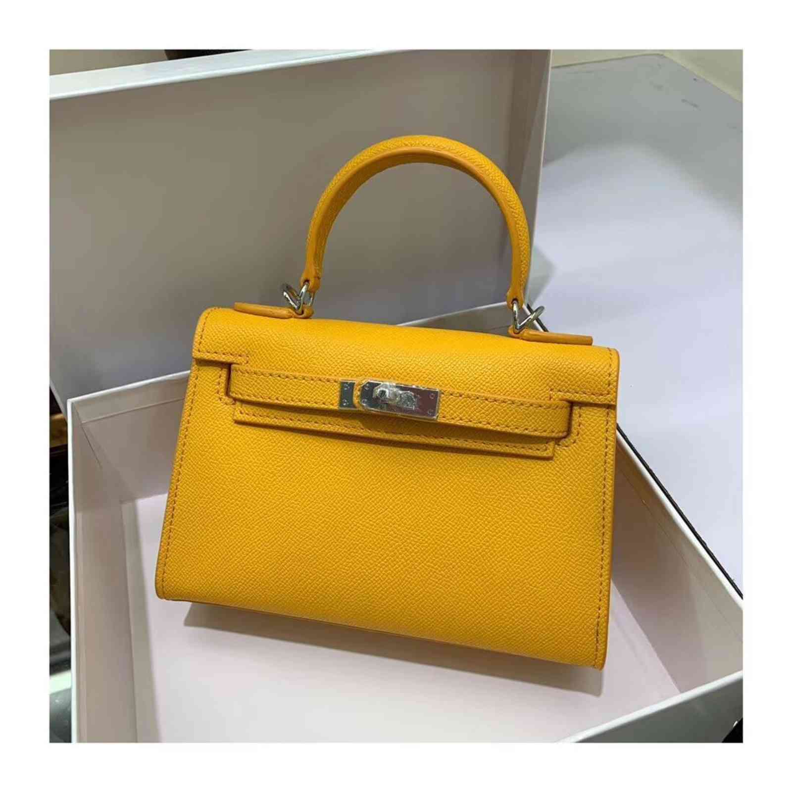 

Women Luxurys Designer Fashion 2021 Cowhide Crocodile Second Generation Palm Pattern Kelly Women's Mini Bag One Shoulder Cross Carry XYM XYM