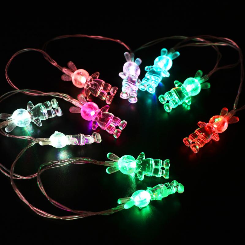 

Strings LED Easter Light Colorful 10 Fairy String Lights Festival Party Ornament Home Wedding Kids Room Decoration