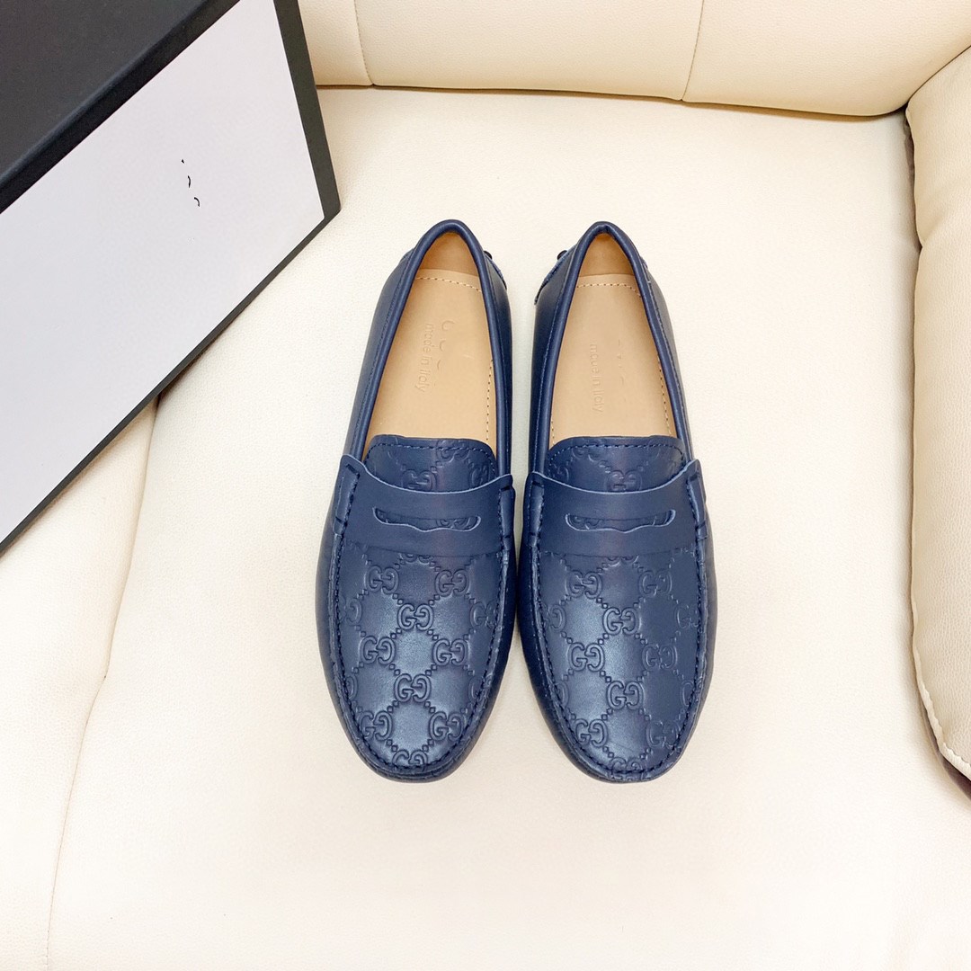 

Penny Loafers Men Shoe Luxury Genuine Leather Fashion Casual Breathable Moccasins Driving Shoes Comfortable Flat Slip on Male Shoess, #03