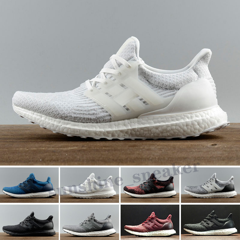 

Ultra Boosts Mens Shoes ultraboost 20 Triple Black White women Sneakers Barefoot Trainers 3.0 Walking, Color 5