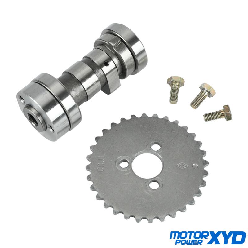 

Parts Motorcycle Camshaft And 32T Cam Sprocket For Lifan LF 125cc 125 Horizontal Engines Dirt Pit Bike Monkey Atv Quad Go Kart