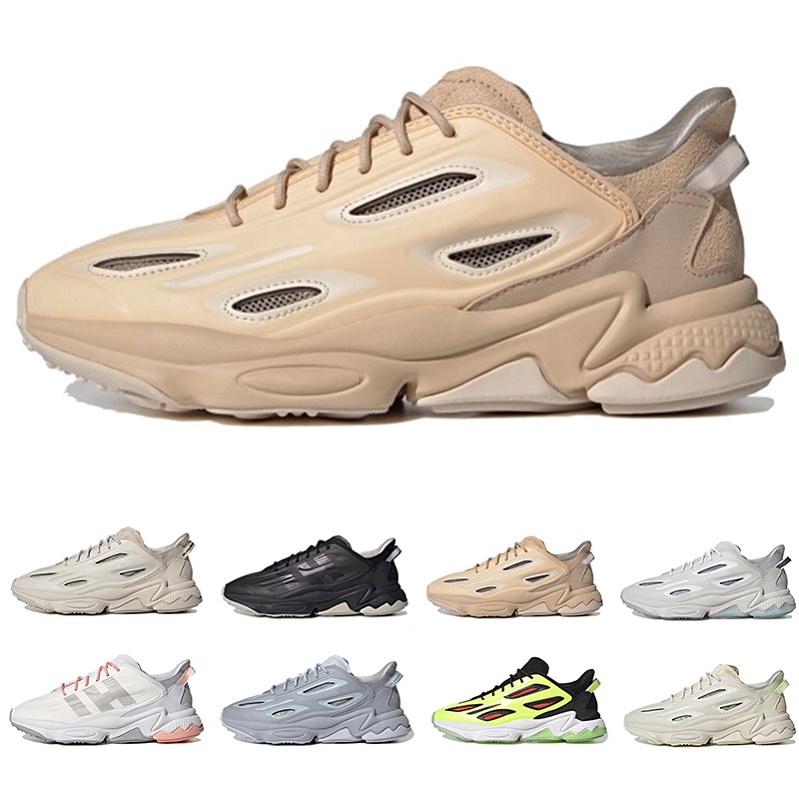 

Fashion Pale Nude Leather ozweego celox mens womens Running shoes triple Cloud black White sand pink red men women trainers sports sneakers jogging walking 36-45, Color#11