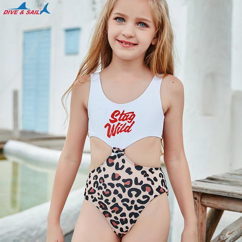 

Girls Dot AthleticÂ Diving BikiniÂ Swimsuits For Child Kids Surfing Beach Swimwear Bathing Suits Summer Sexy Bikini Set Bodysuit One-Piece