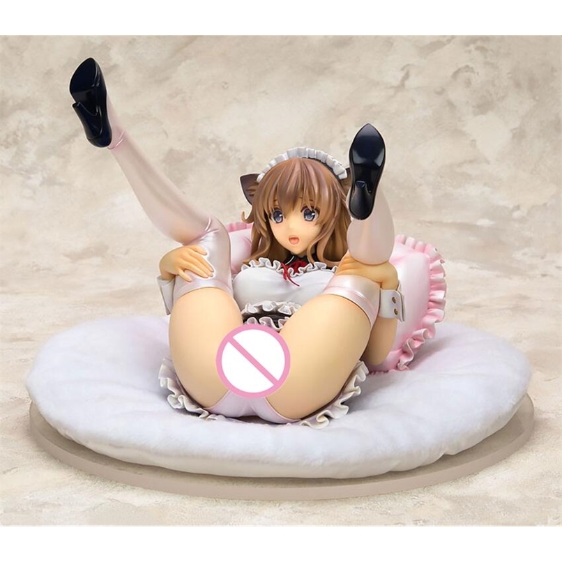 

Alphamax Skytube Girl Maid By Misaki Kurchito Hiro Cat girls PVC Action Figures Model toys Anime figure Toys For gifts 220115, Toolkit no box