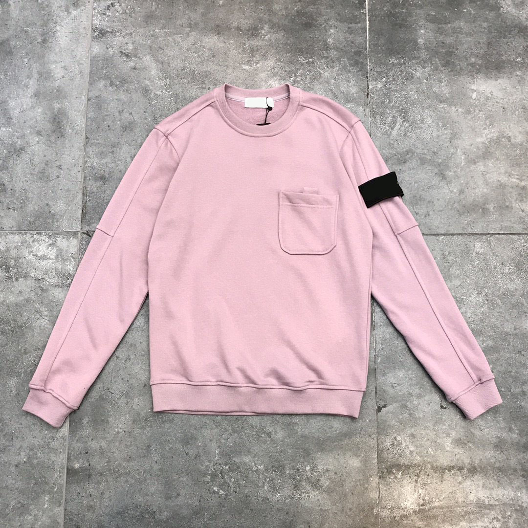 

2020 Europe mens sweater popular fashion jumpers hip hop sweatshirt Classic letter embroidery 320 gram Autumn winter high quality sweatshirt, Black