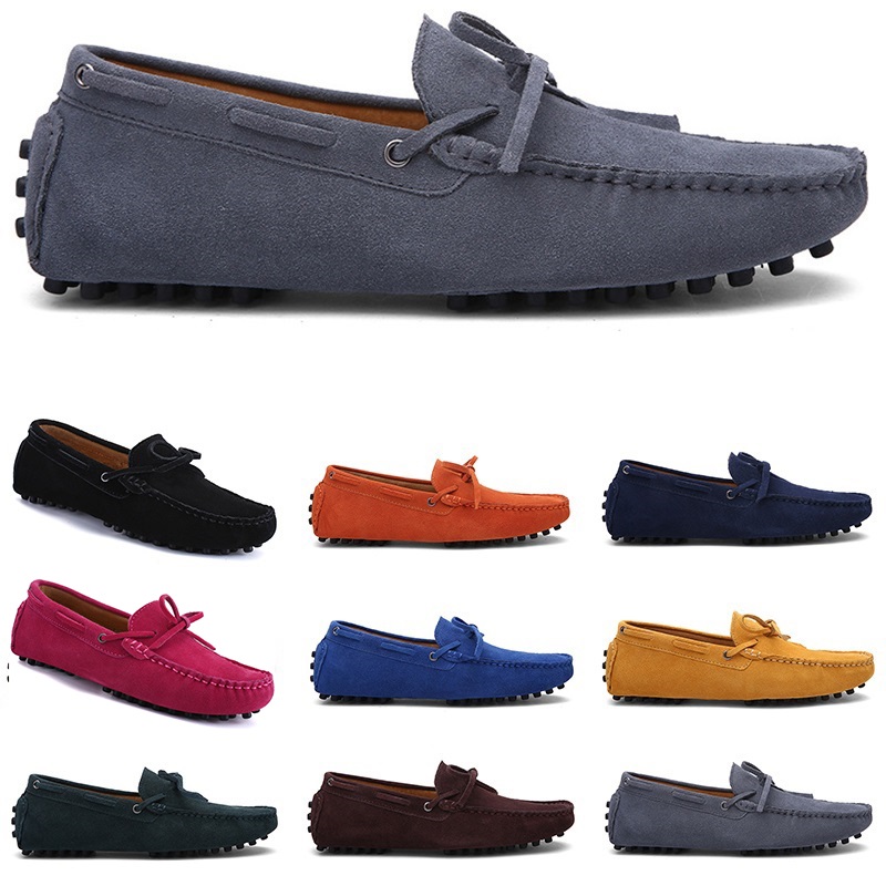 

men casual shoes Espadrilles triple black navy brown wine red green Sky Blue coffee mens sneakers outdoor jogging walking thirty one