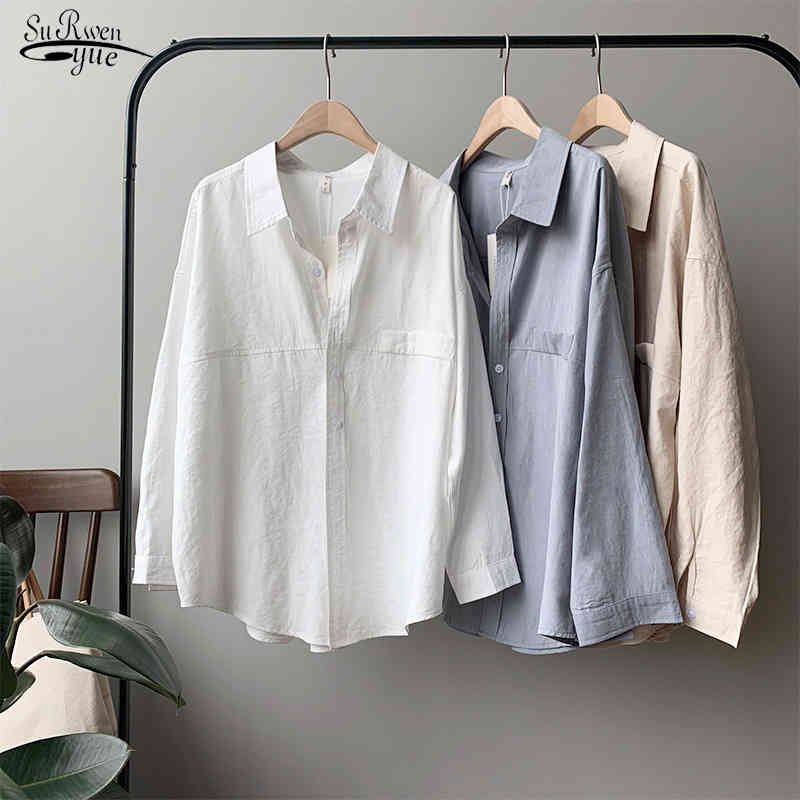 

Spring Autumn Women Blouse Vintage Shirts Blusas Roupa Korean Long Sleeve  Tops and Blouses Female 12964 210521, Micacer