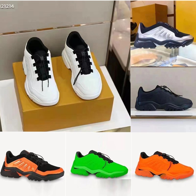 

Designer Mens Sneakers Millenium Genuine Leather Shoes Espadrilles Increase Reflective Flat Trainers Fashion Platform Sneaker Outdoor Shoe Box