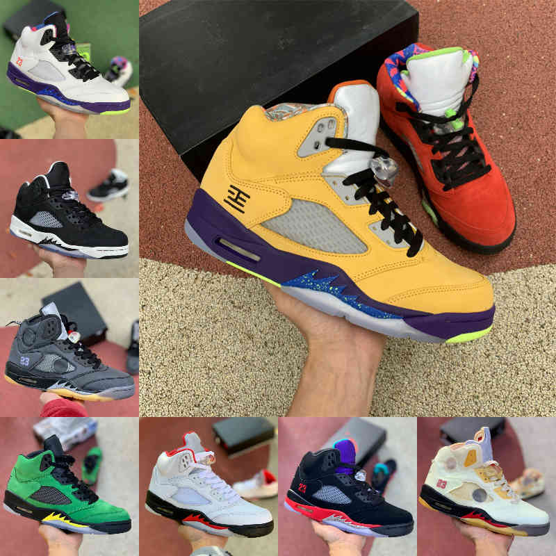 

Top Quality What The 5 5s Basketball Shoes Mens Trophy Room Laney Blue Island Green Red Suede Oregon Ducks Pe Wings Hyper Royal White Cement