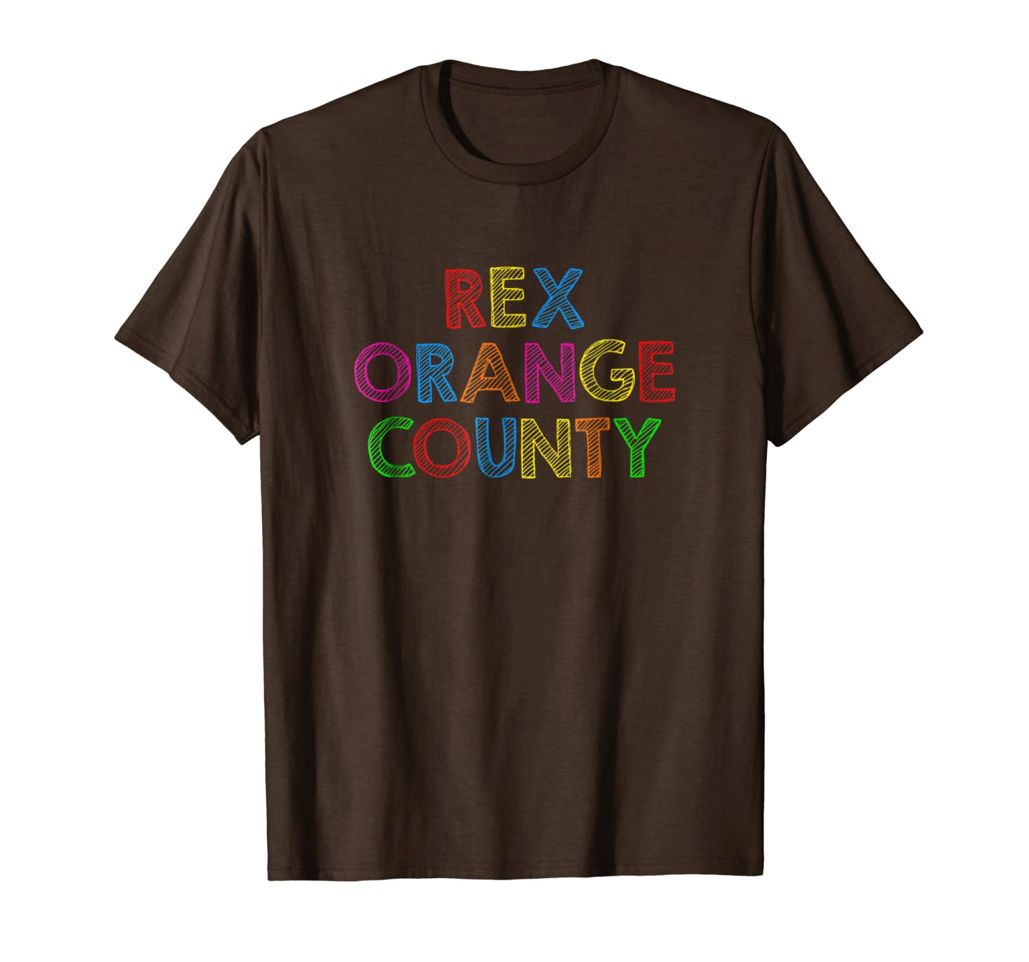 

rex colour orange county t shirt gift ideas tees, White;black