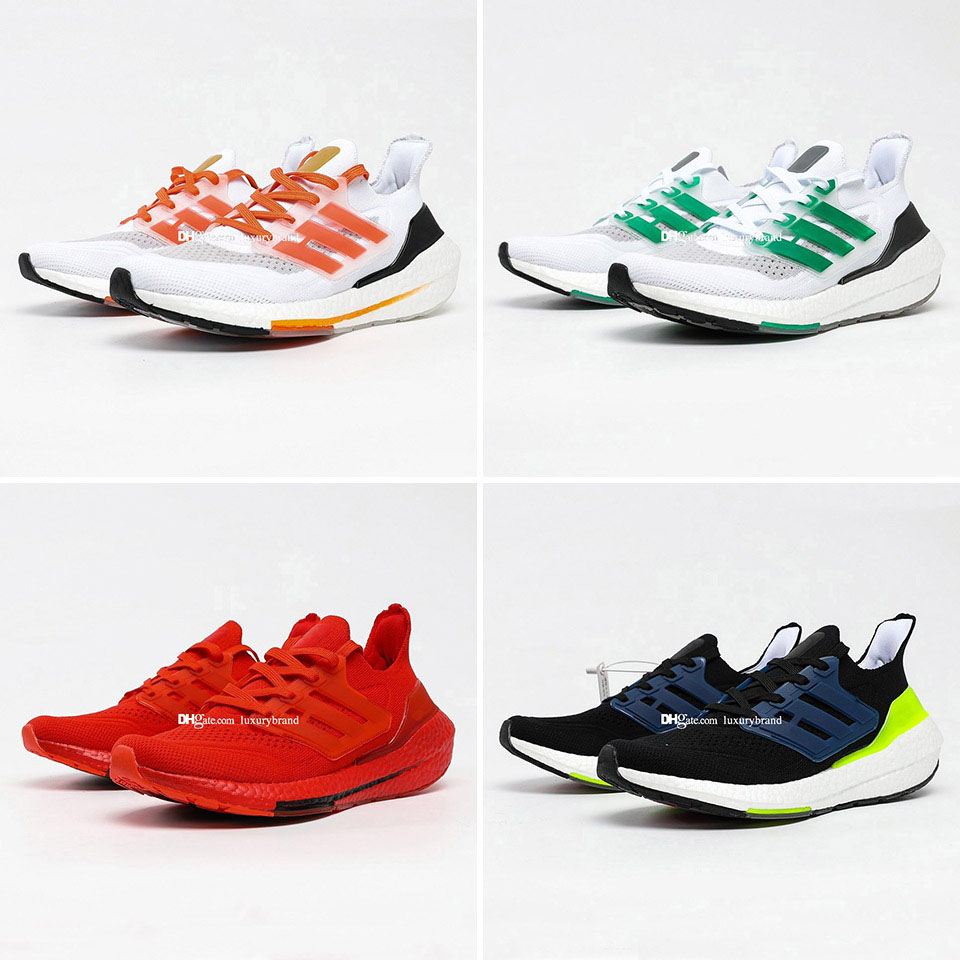 

2021 Ultraboost Sneaker for Men's Sports Shoe Sneakers Mens Mesh Boots Womens Ultraboosts Running Shoes Women's Trainers Man Athletic Chaussures, 1 36-45