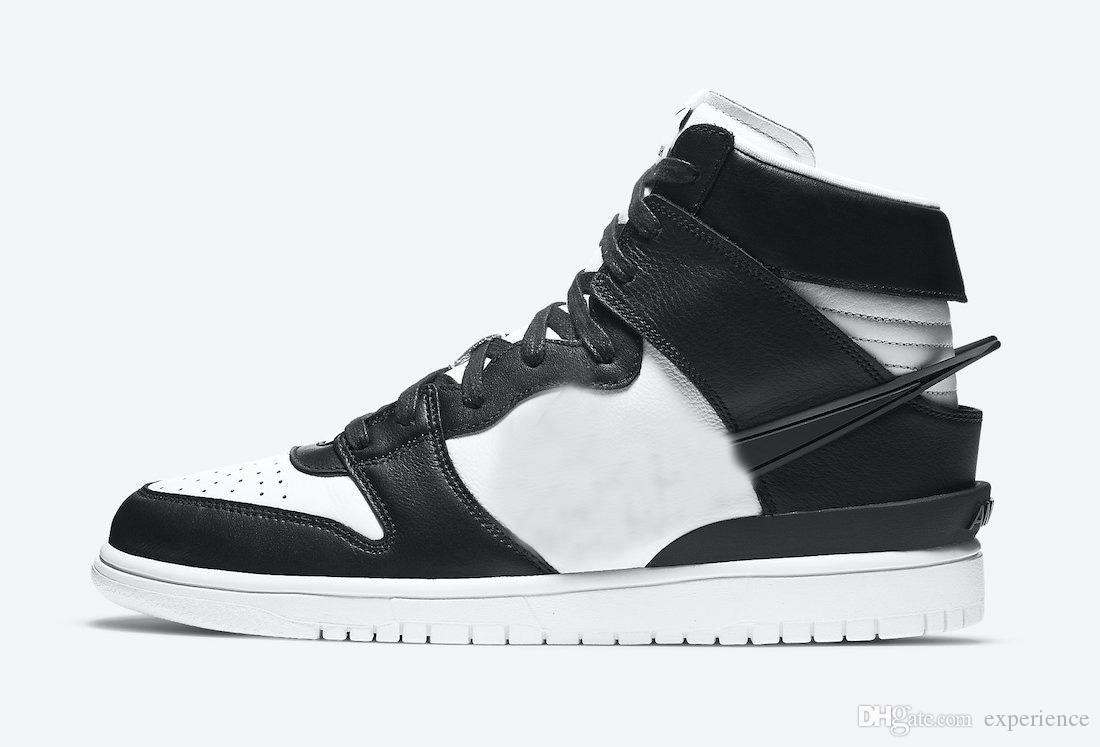 

2021 Release Authentics High Ambush Black White Spruce Aura Men Women Outdoor Shoes Sports Sneakers With Original Box