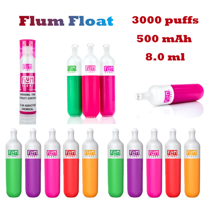 

FLUM FLOAT flumfloat Disposable e cigarette Pod Device Kit E-cigarettes 3000 Puffs Prefilled 8ml Pods Cartridge Vape Stick Pen Vs Bang XXL Puff Plus