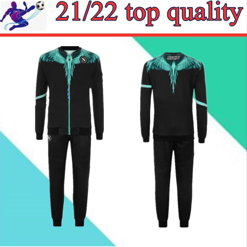

2021 Napoli trackSuit jacket hoodie soccer jersey Zielinski 20/21 SSC Naples long zipper jacket set veste suit