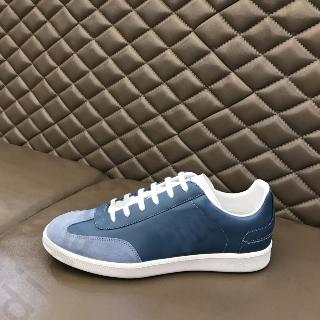 

B01 Daniel Arsham Designer Soft Calfskin Low sports Shoes Black white denim blue Flat platform Trainers Hommes Design leather Men Women snea, White;red