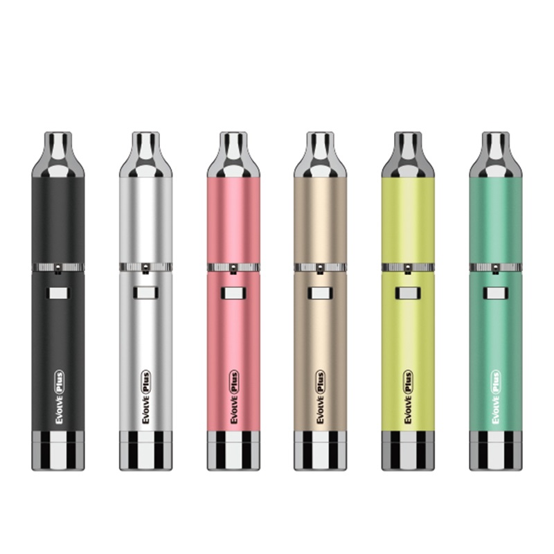 

Yocan Evolve Plus Wax dab Pen Vaporizer Kit 1100mAh Vape Battery Kits With Dual Quatz Replacement Coils E Cigarette