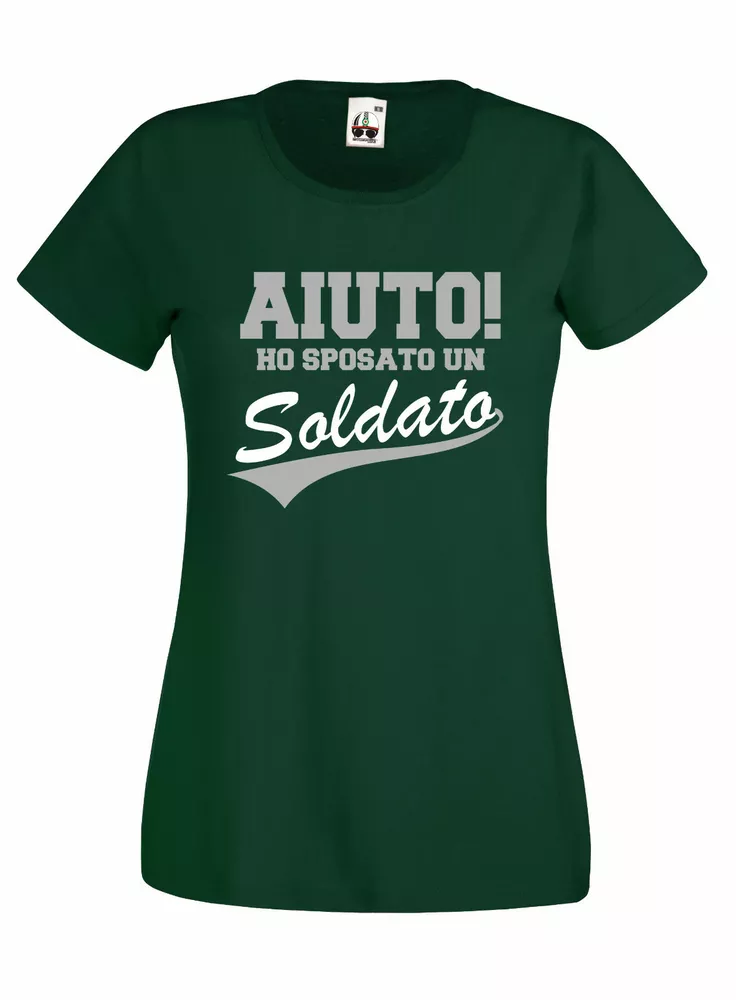 

T-Shirt Shirt j638 aid I married a Soldier Bachelor Party, Mainly pictures