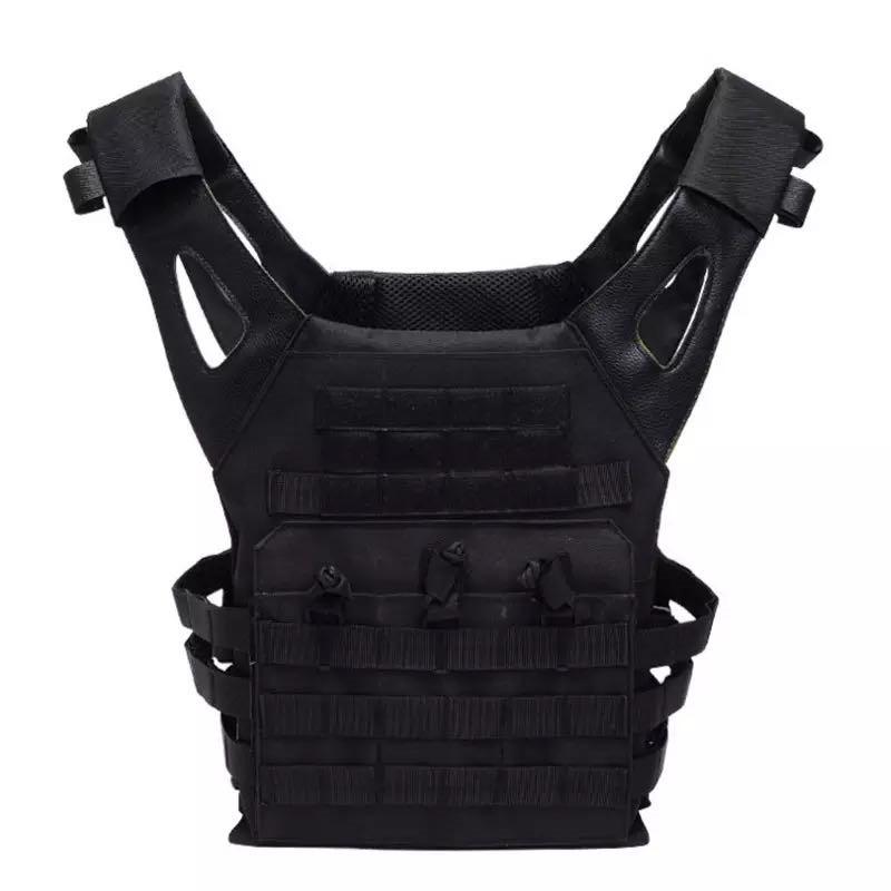 

Men Vest Tactical Vests Outdoor CS Army Fan Accessories Body Amore Plate Carrier Hunting Clothing Men's, 002