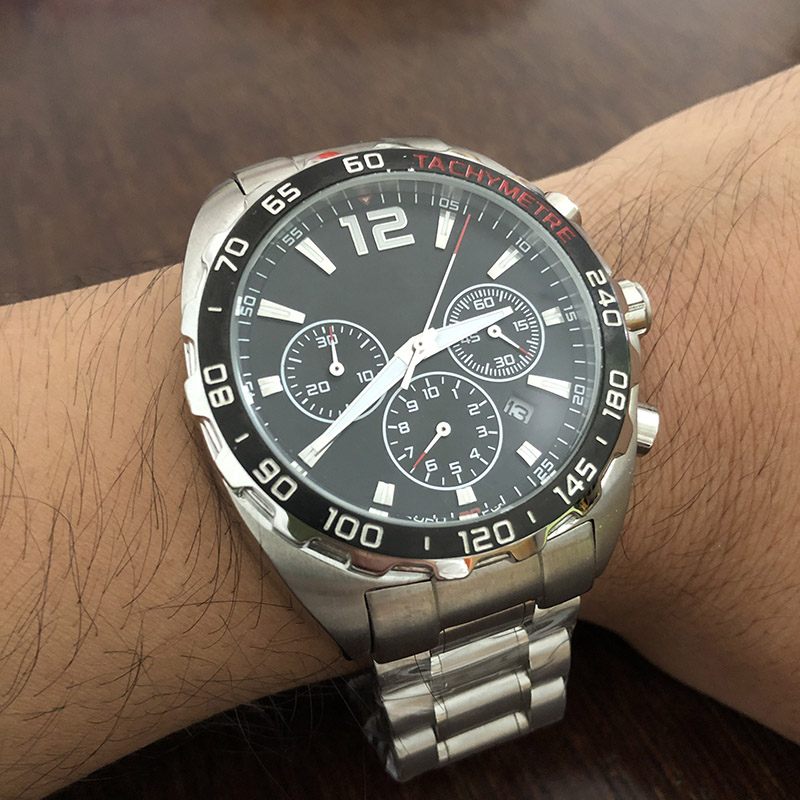 

sichu1-2021 business men's non-mechanical quartz watch fashion chronograph all stainless steel 5 ATM waterproof luminous hands Montre de luxe, Tool