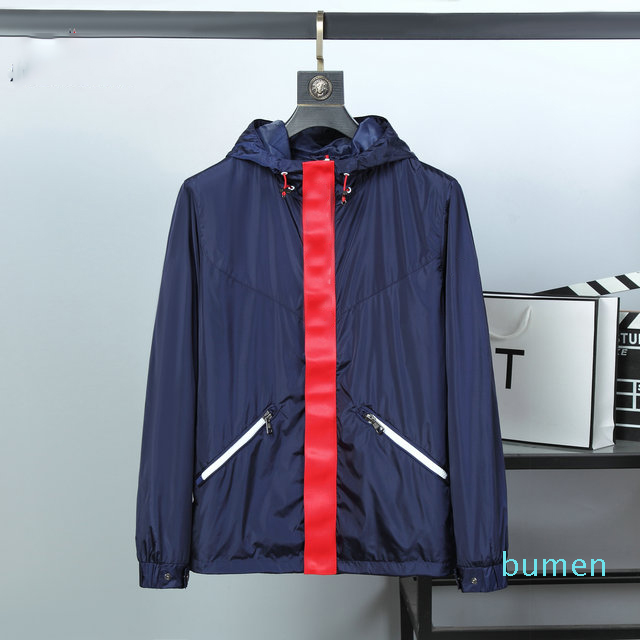 

20ss men's long sleeve jacket high quality fashion designer for spring and autumn luxury clothes hooded windbreaker clothing 2021, Black;brown