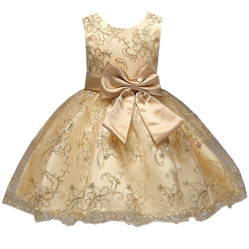 

Girl's Summer Dress Kids For Girls Bridesmaid Wedding Party Elegant Princess Evening Dresses Children Clothing Vestidos C0223, White