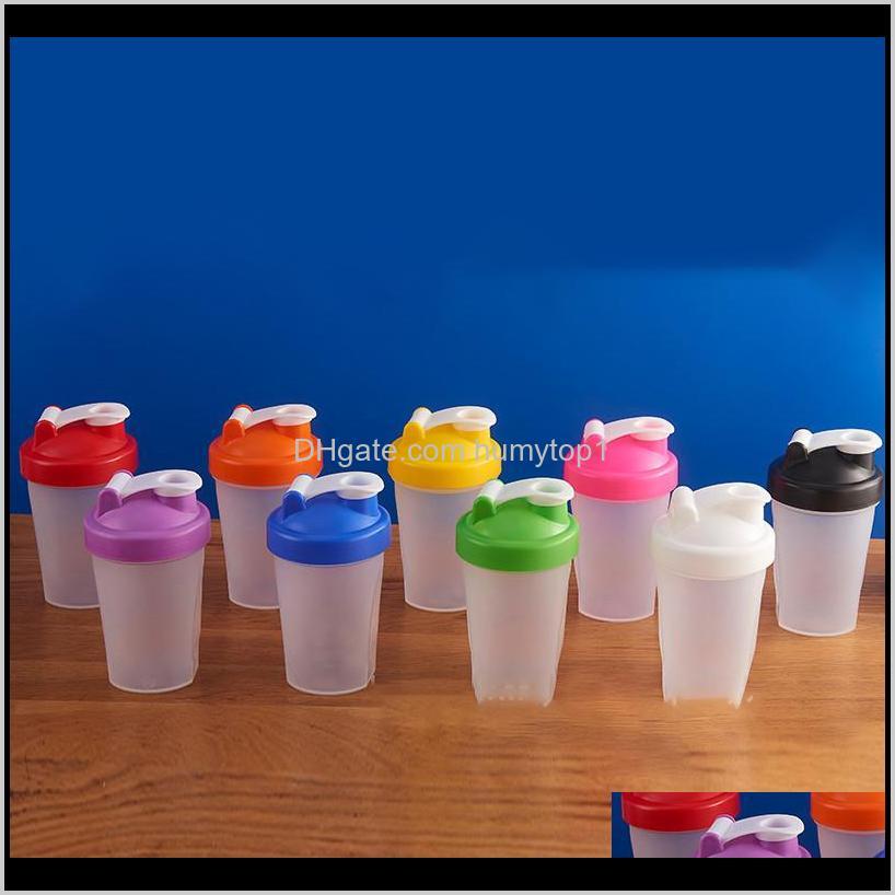 

400Ml Sports Bottle Shaker Mixer Bottle Plastic Shaker Bottle Sports Fitness Leakproof Shaker Water Bottles Kka7011 Zngnl Mitxx