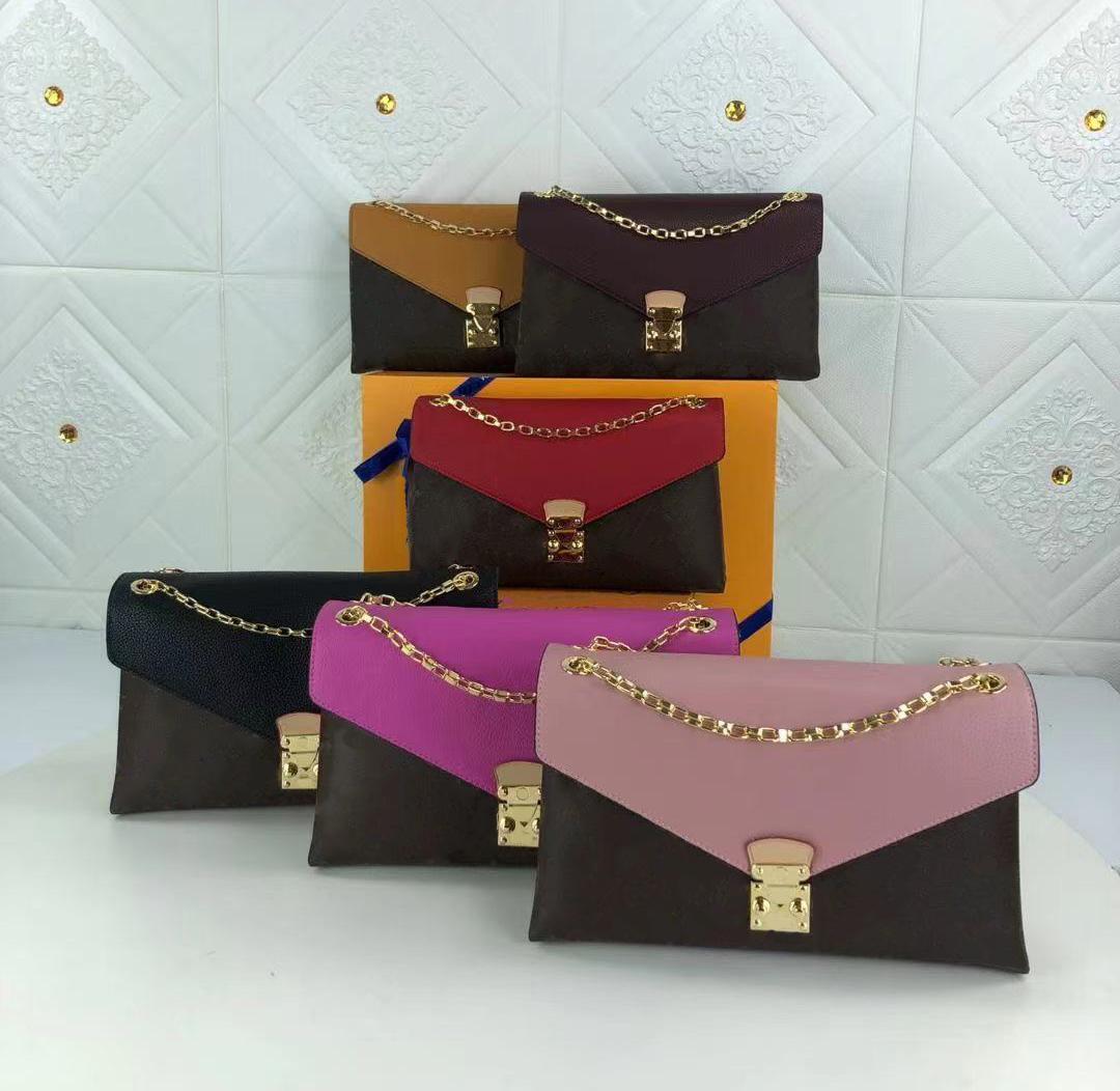 

2021 Fashion Designers Womens Handbags luxurys lady shoulder bag high quality leather messenger bags classic digram flowers crossbody Chains Plaid purses 41200, Same as pics