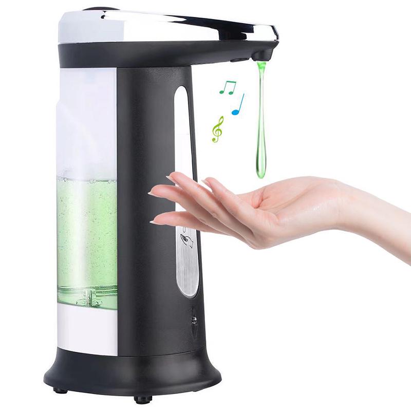 

Liquid Soap Dispenser Automatic Induction Hand Washer Sanitizer For Kitchen Smart Infrared Sensor Touchless 400ML