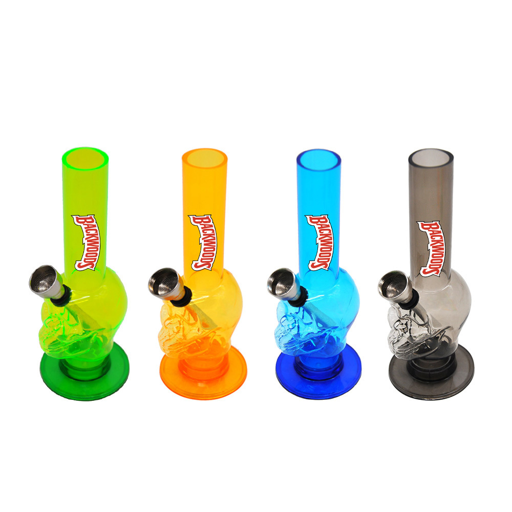

Hookahs 150CM Backwoods Acrylic Water Pipe Hookah Accessories Ghost Head Hookah accessories Available in multiple colors Shisha Bong