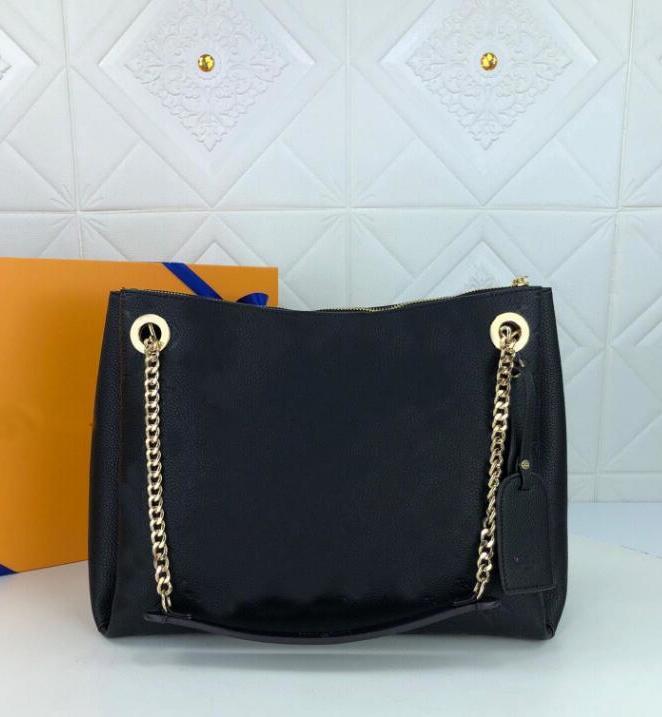 

M43759 M43758 bag Leather embossed chain decoration SURENE MM tote handbag clutch lady high shopping