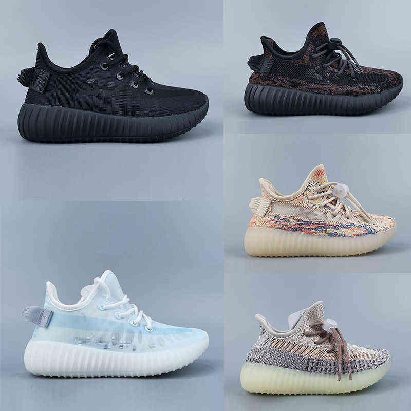 

YEZZIES YEEZIES BOOST Designers Kids Running Shoes 2021 Kanye Toddlers Trainers v2 Clay Black Triple White Antlia Children Sneakers Boys